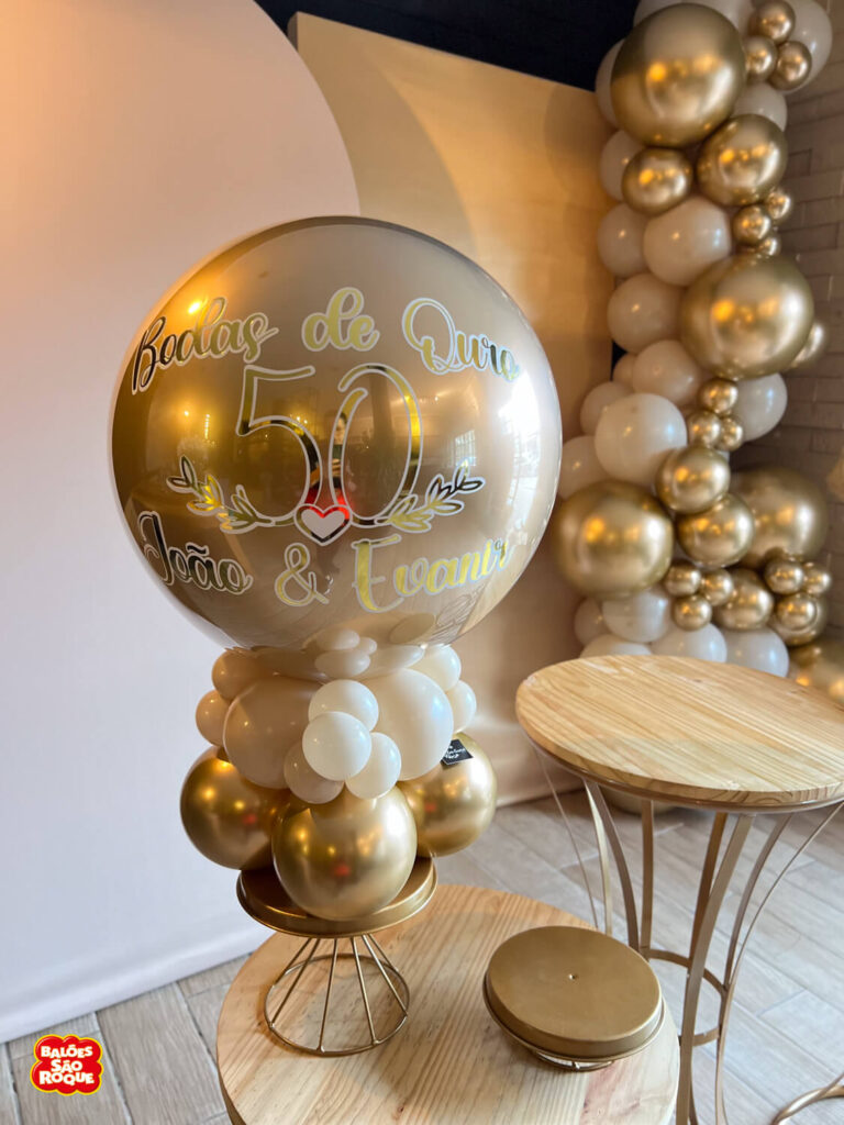 decoração 50 anos de casados