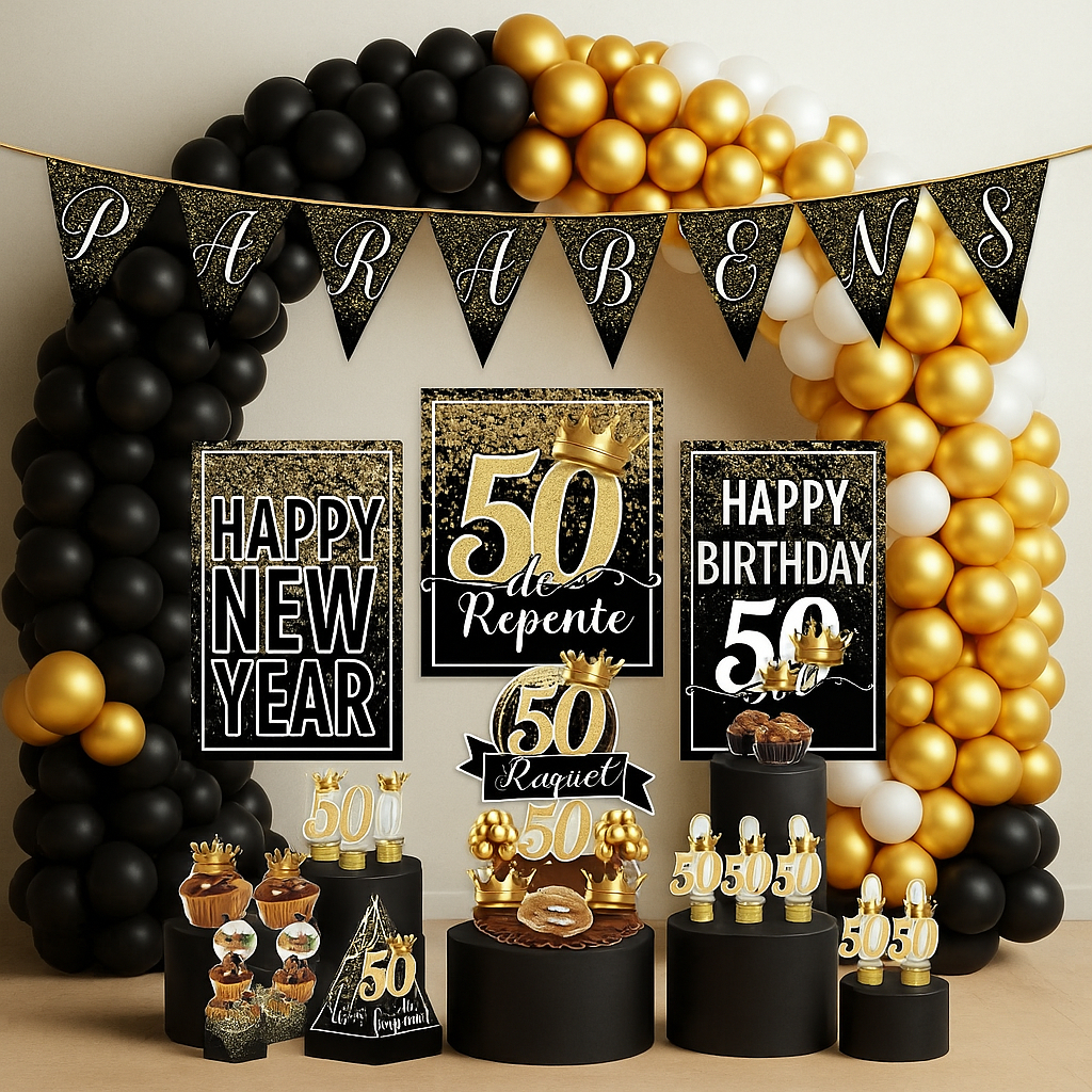 centros de mesa bodas de ouro faça você mesmo