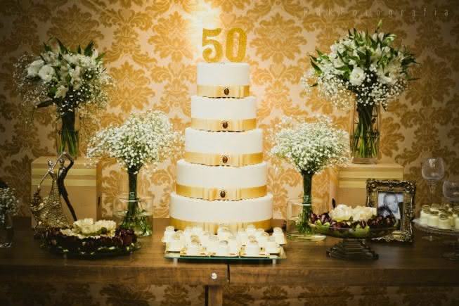 decoração 50 anos de casados