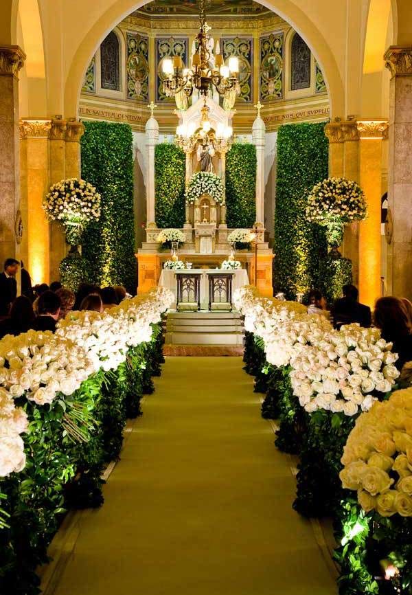 flores amarelas para altar de igreja