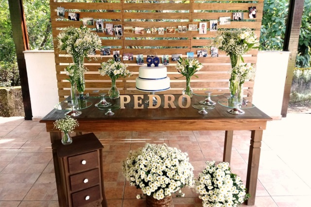 decoração aniversario rustico masculino 30 anos