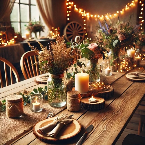 decoração aniversario rustico vs provençal qual escolher