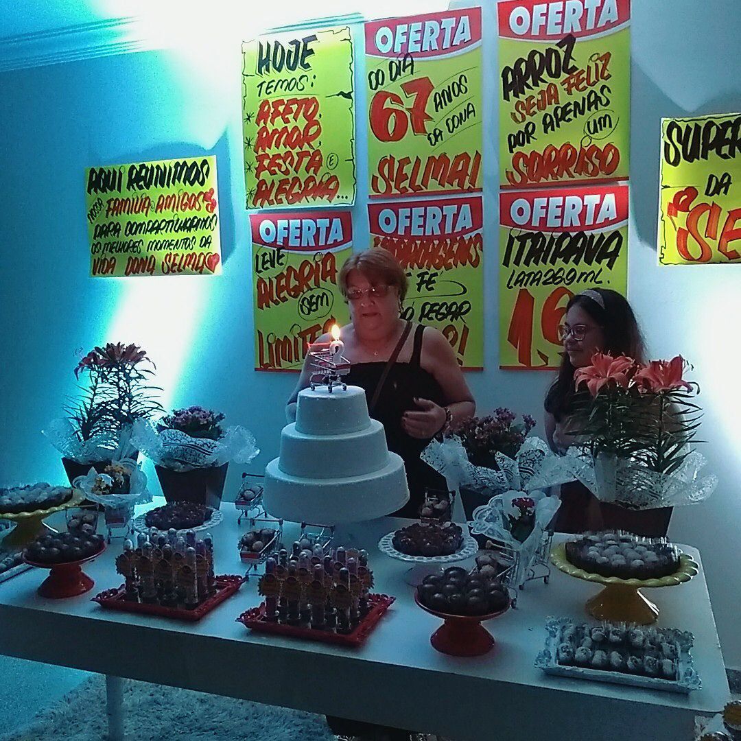 decoração festa supermercado vs quitanda qual escolher