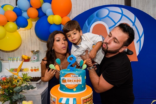 ideias criativas decoração aniversario supermercado