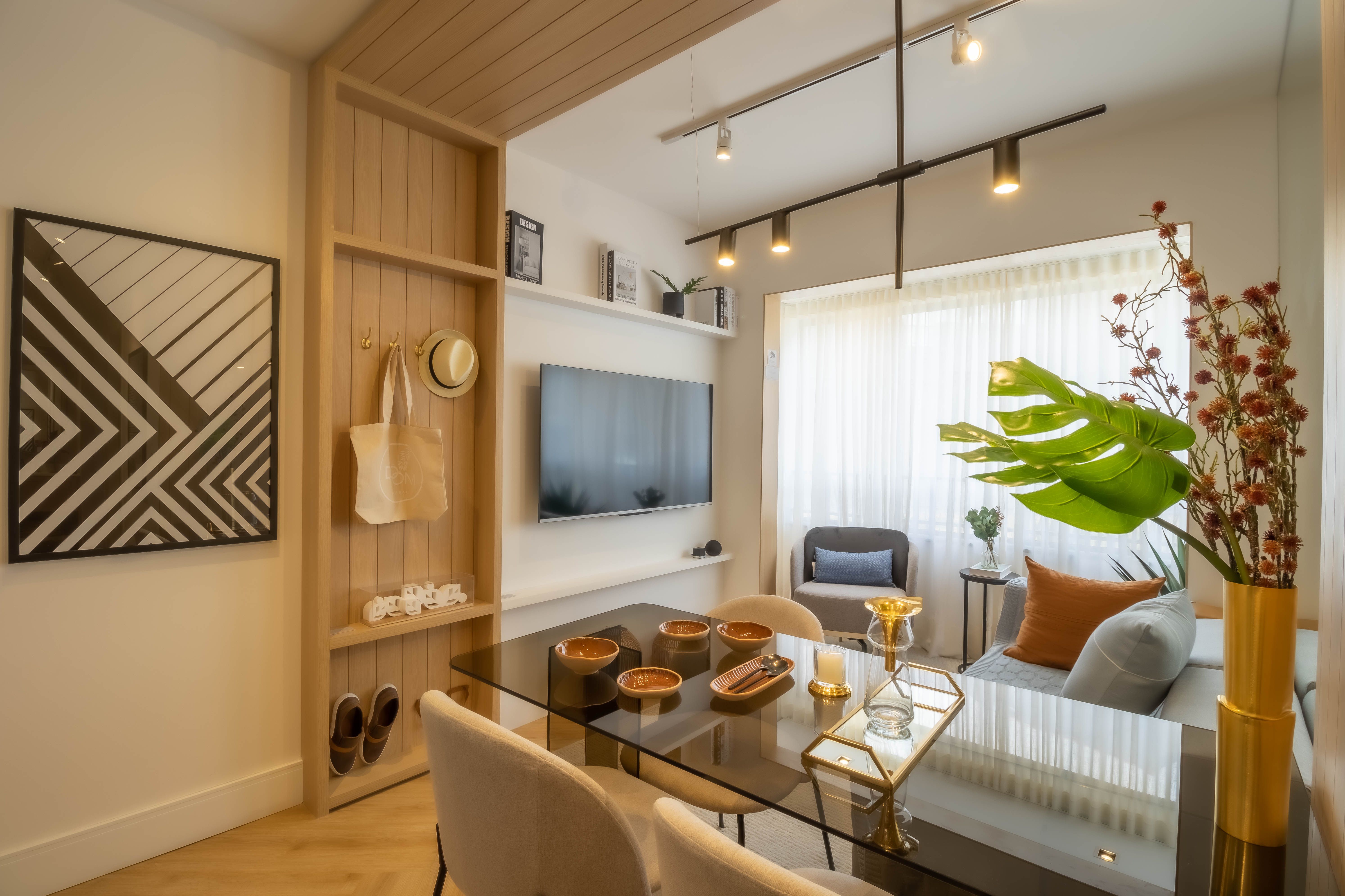 decoração apartamento pequeno simples