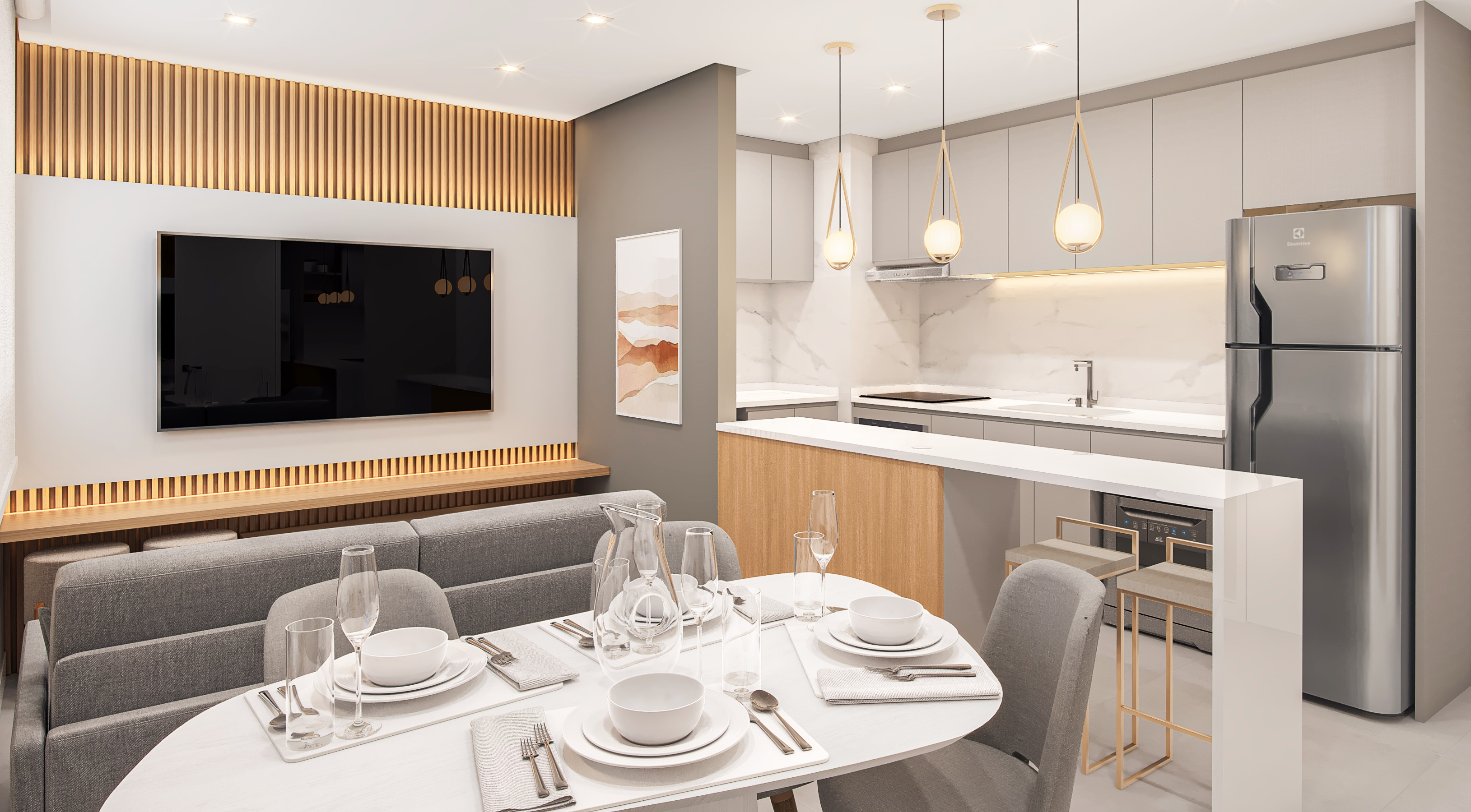 erros comuns decorar apartamento pequeno