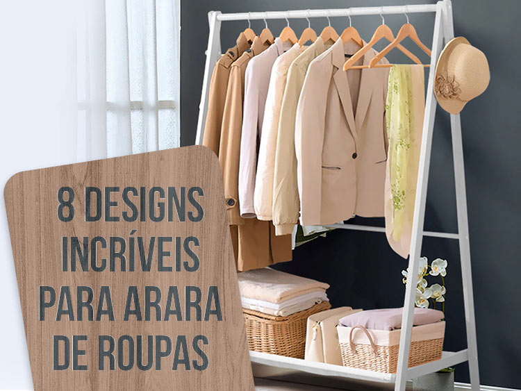 melhores ideias arara de roupas quarto pequeno