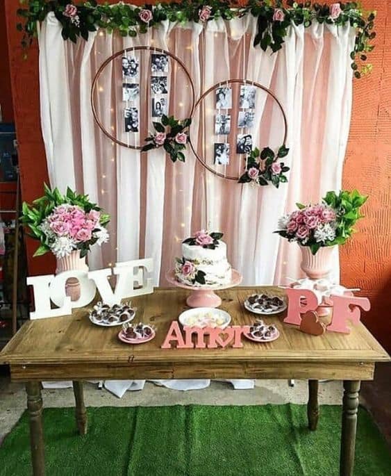 ideias criativas decoração casamento em casa