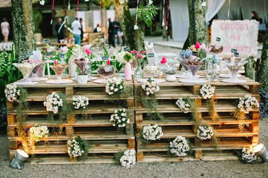 como economizar decoração casamento jardim