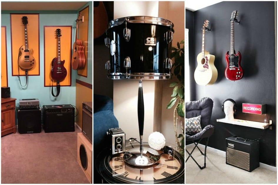 erros comuns decorar com instrumentos musicais