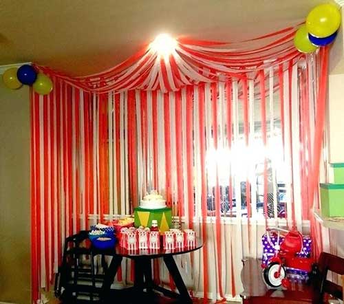 custo benefício decoração teto papel crepom