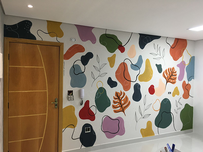 custo pintar parede com efeito decorativo