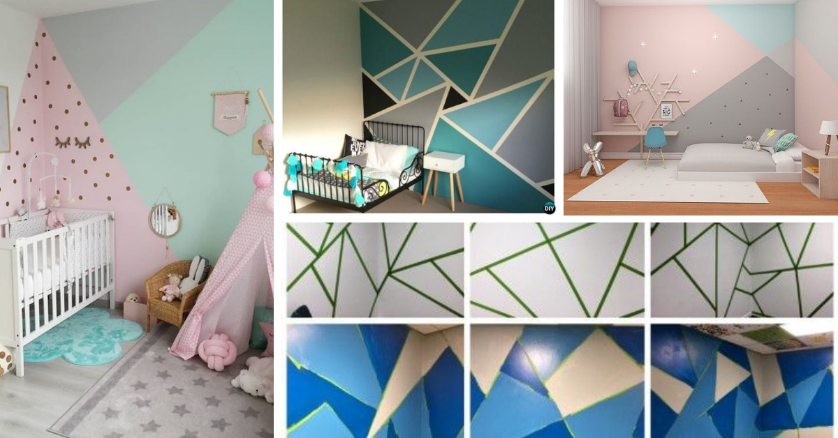 como fazer pintura orgânica quarto infantil