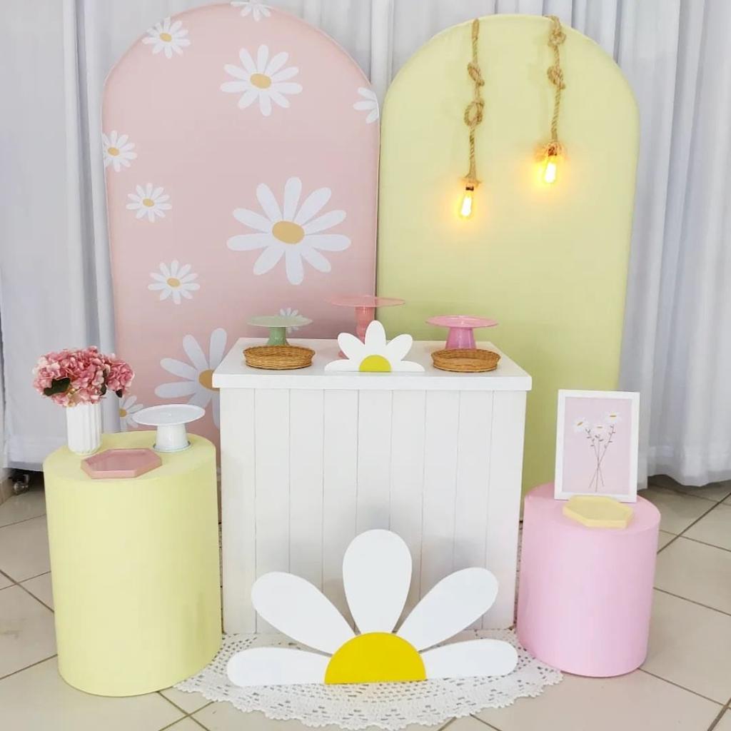 ideias criativas decoração margarida festa infantil