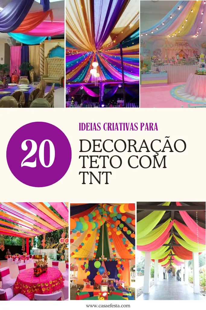 inspiracoes decoracao aniversario tecido ideias criativas