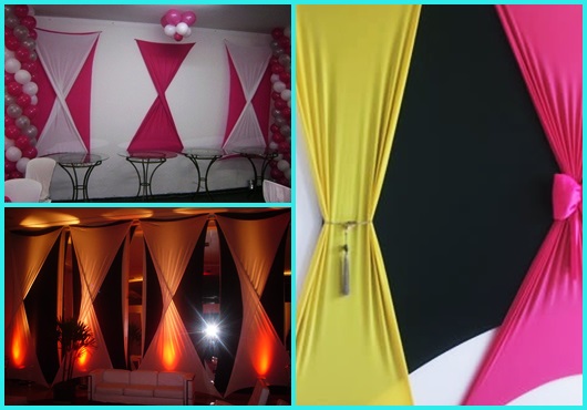 inspiracoes decoracao aniversario tecido ideias criativas