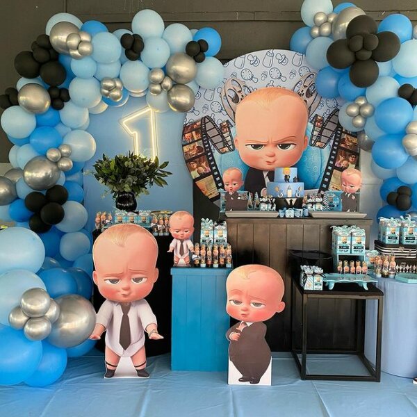 decoração poderoso chefinho simples ou luxuosa