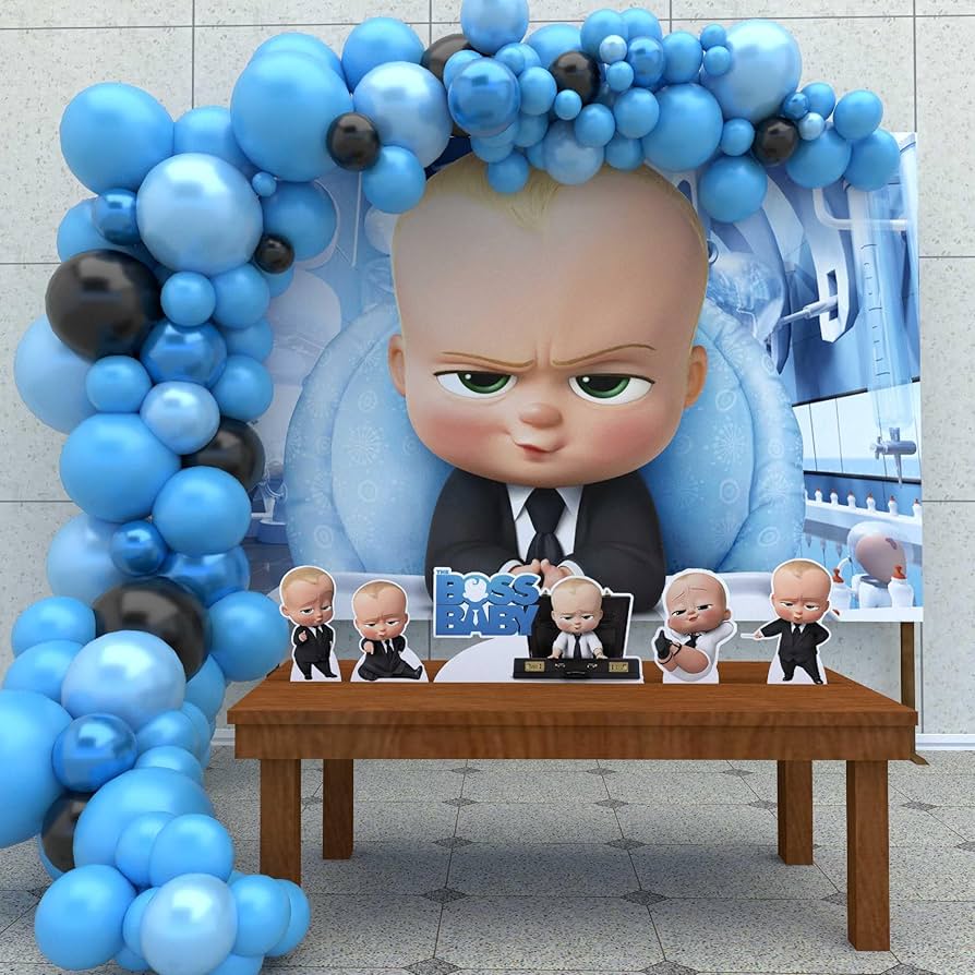 decoração de aniversário poderoso chefinho