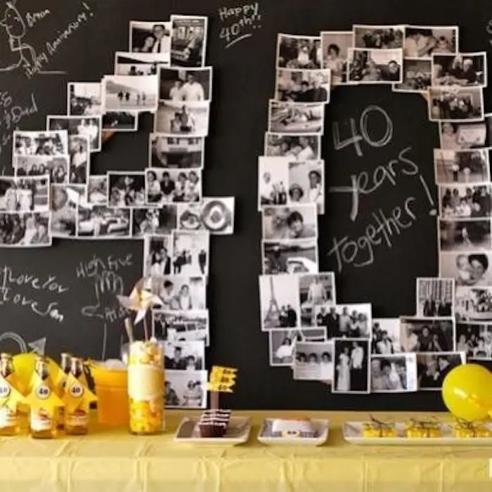 como evitar decoração aniversário preto escura
