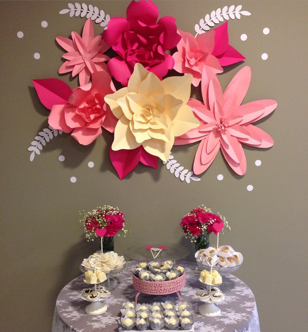 decoração aniversário tema flores barata