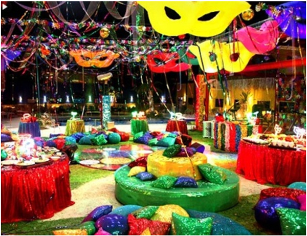 ideias criativas decoração carnaval quintal