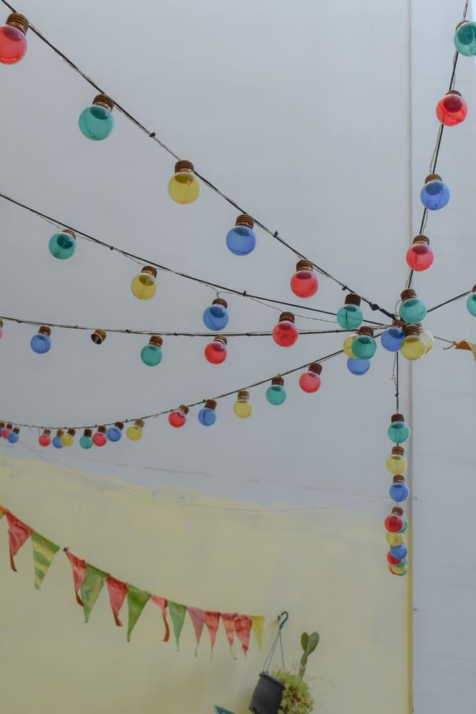 decoração de carnaval no quintal