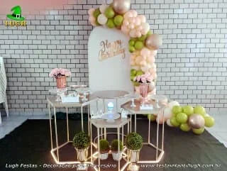 decoração festa empresa tema tropical