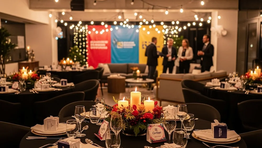 custo decoração festa empresa orçamento