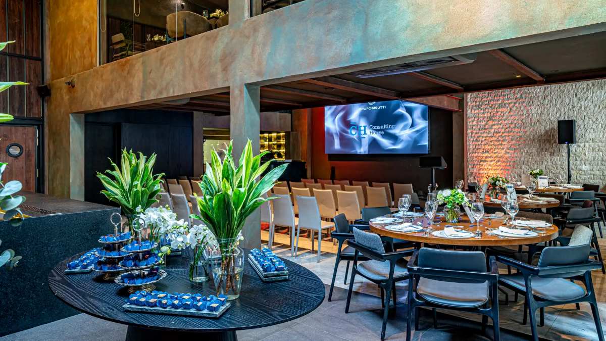 decoração de festa de empresa