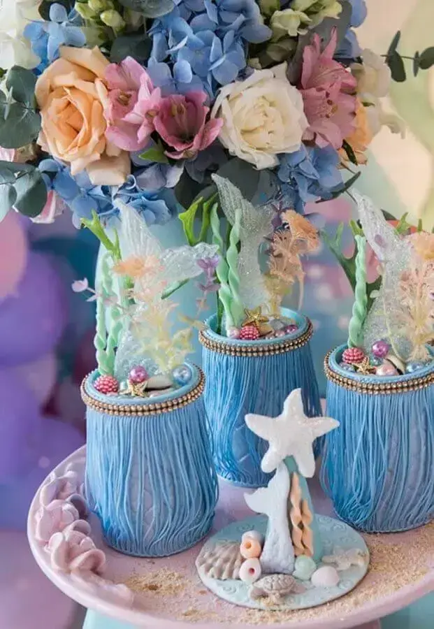 quanto custa decoração festa fundo do mar simples