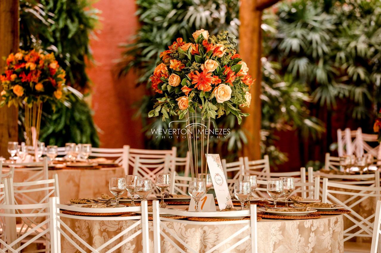 evite estes 5 erros decoração festa laranja e dourado