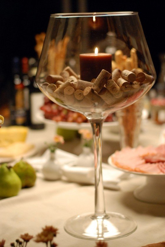 10 ideias criativas decoração festa queijos e vinhos