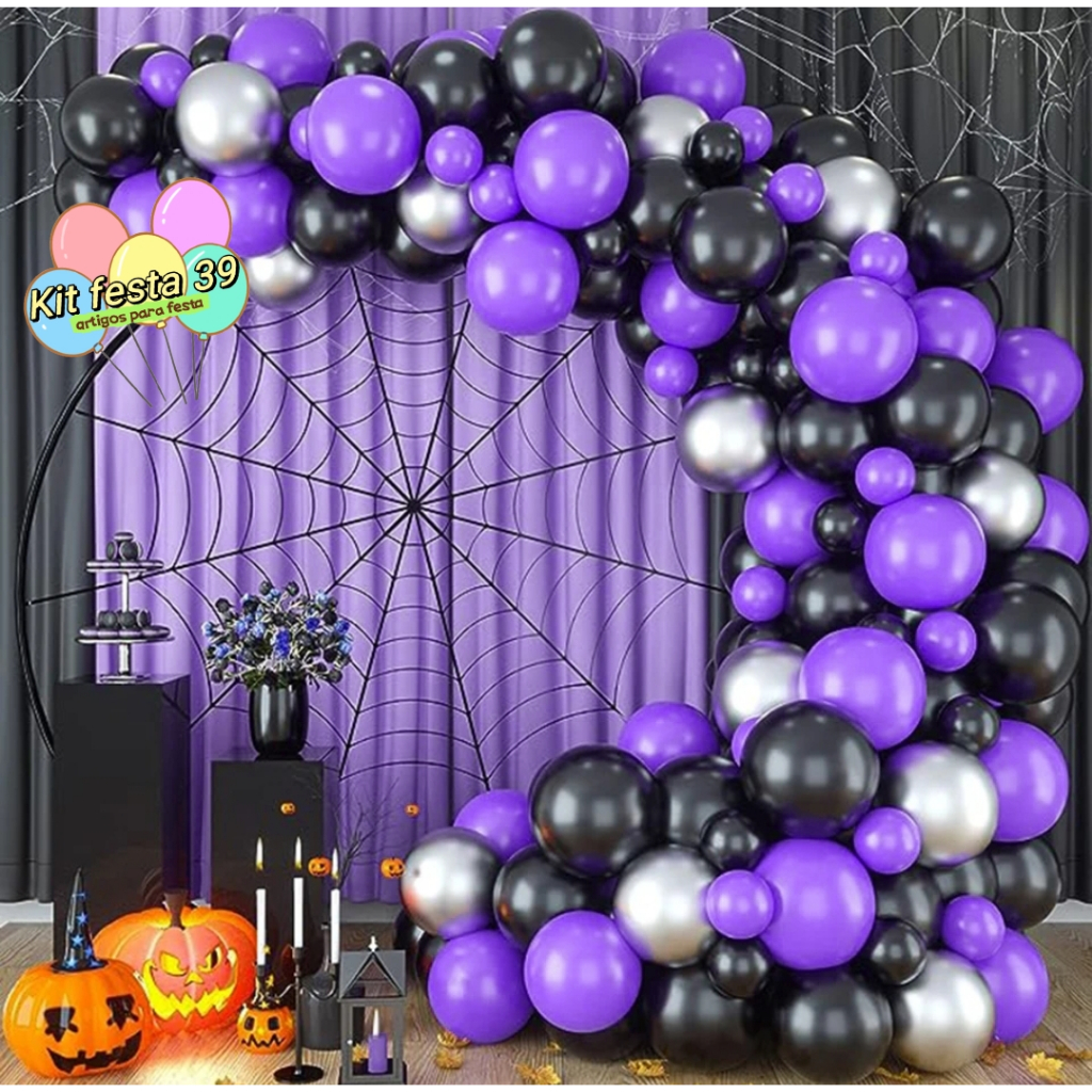 erros comuns decoração festa roxo e preto evitar