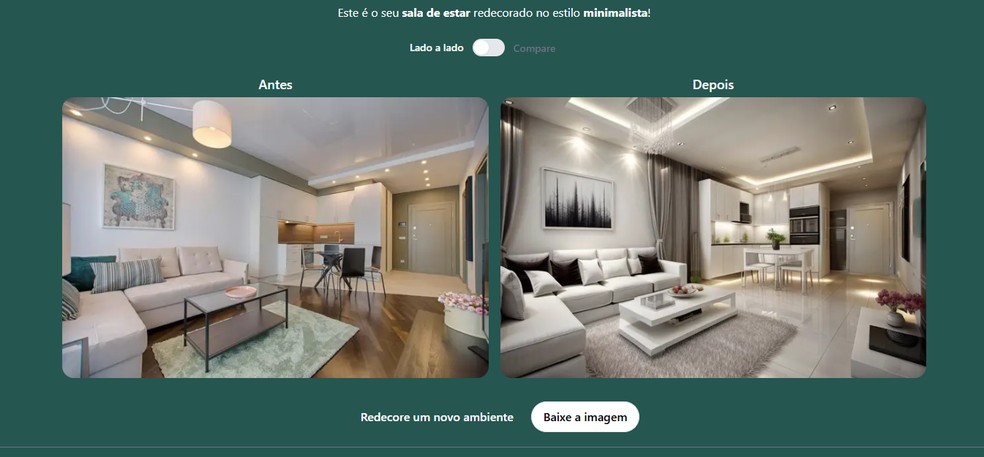 ia para design de quarto pequeno