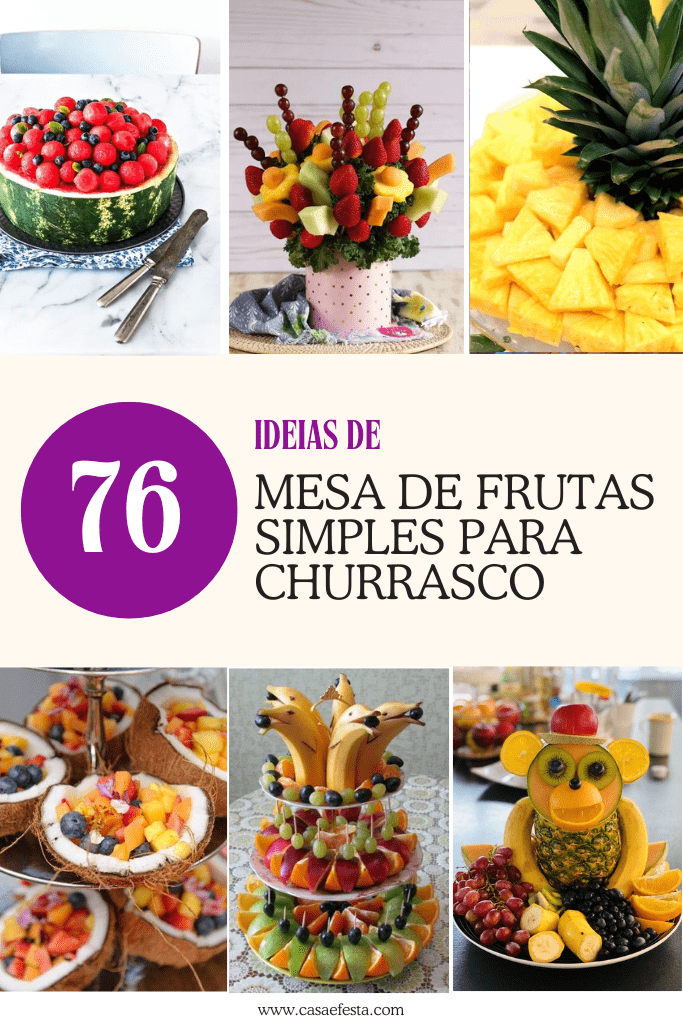 decoração mesa frutas flores versus apenas flores