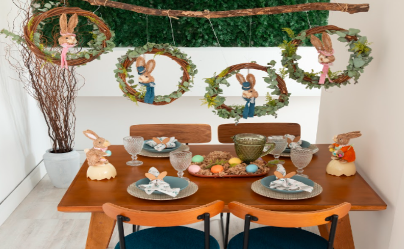 erros comuns decorar mesa páscoa evitar