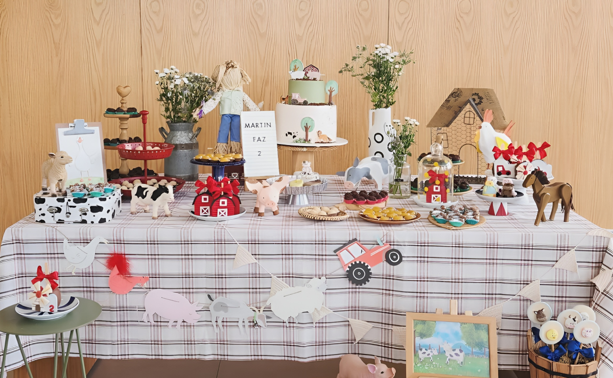 ideias criativas decoração mesa festa infantil