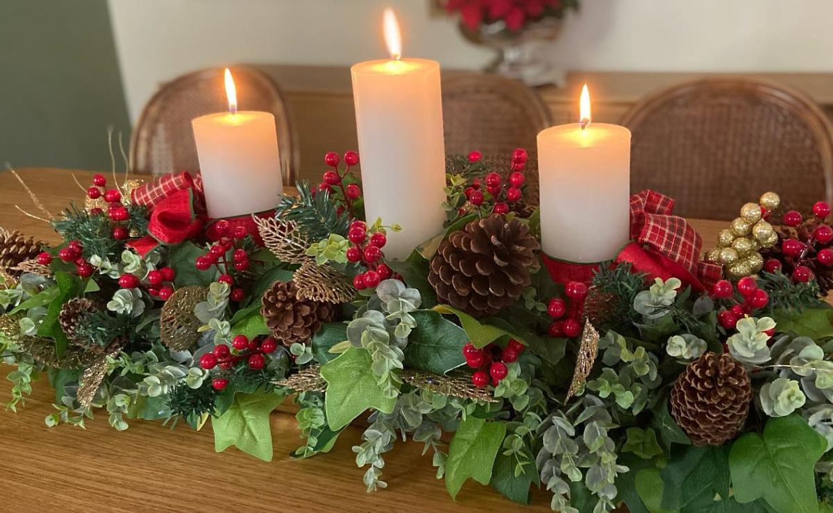 flores natal baratas como fazer