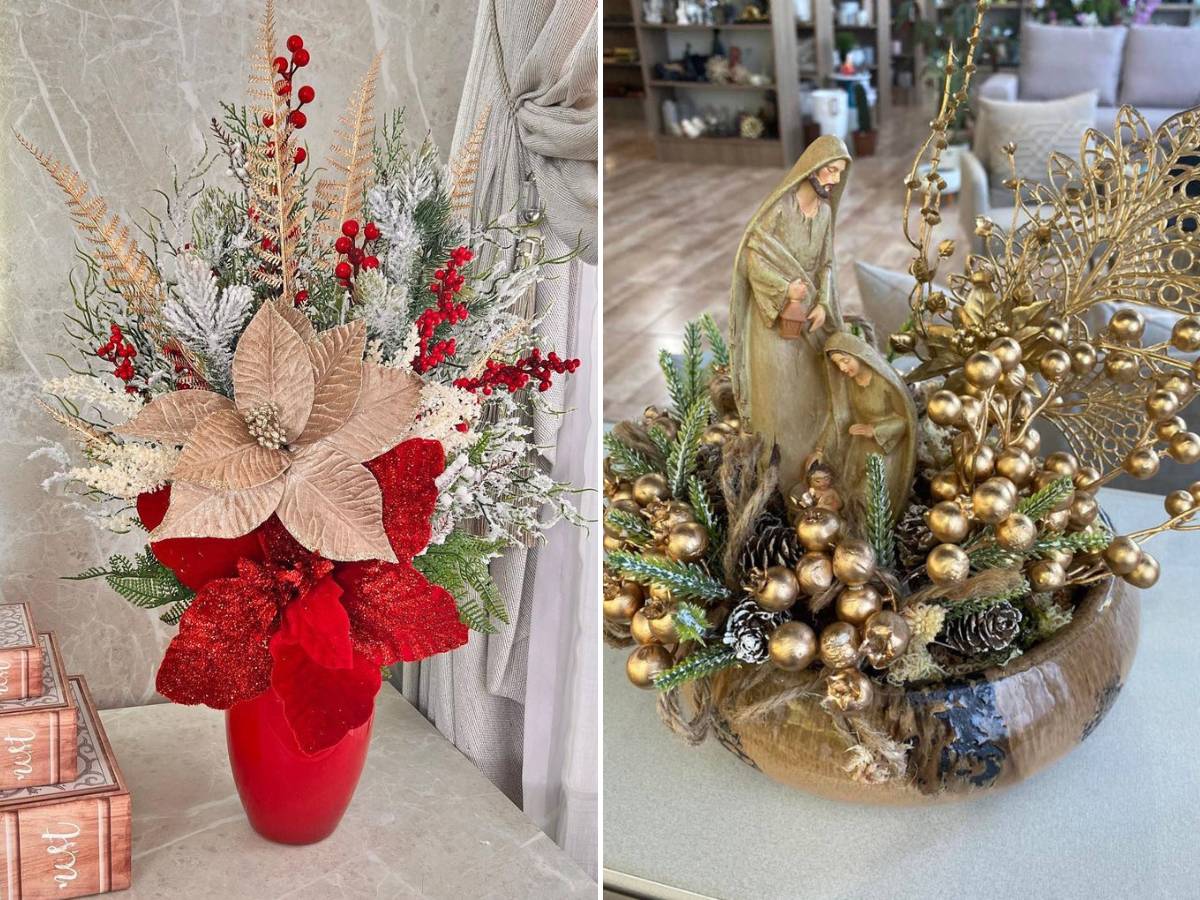 erros comuns decorar natal flores
