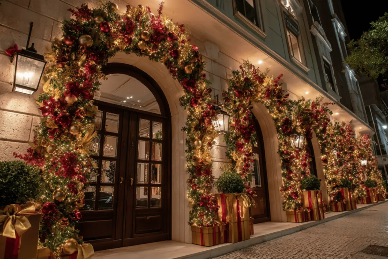 erros comuns decoração natal escritório evitar