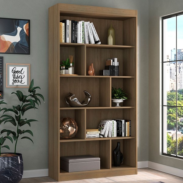 decoração de natal estante