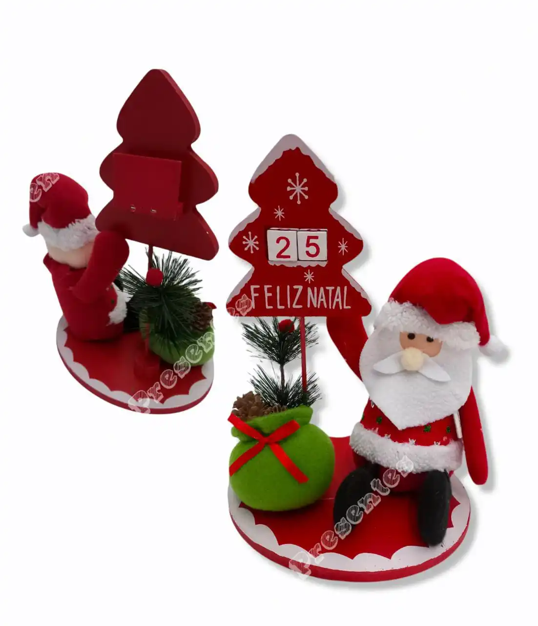 como evitar estante natal sobrecarregada