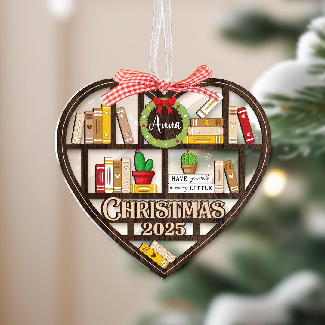 decoração natal estante barata