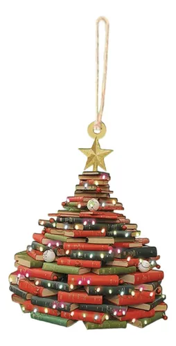 mini vilas natalinas estante livros