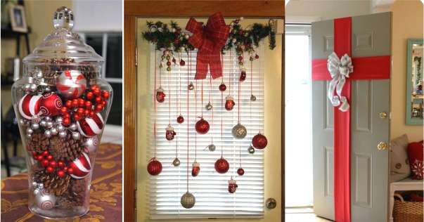 decoração de natal para aparador de sala