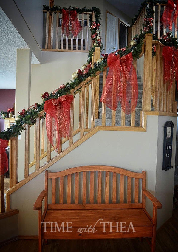 como prender festão corrimão escada sem riscar