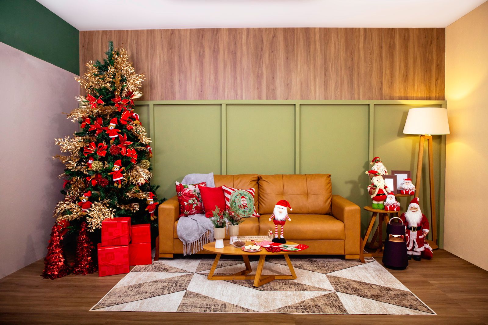 decoração de natal para frente de casas simples