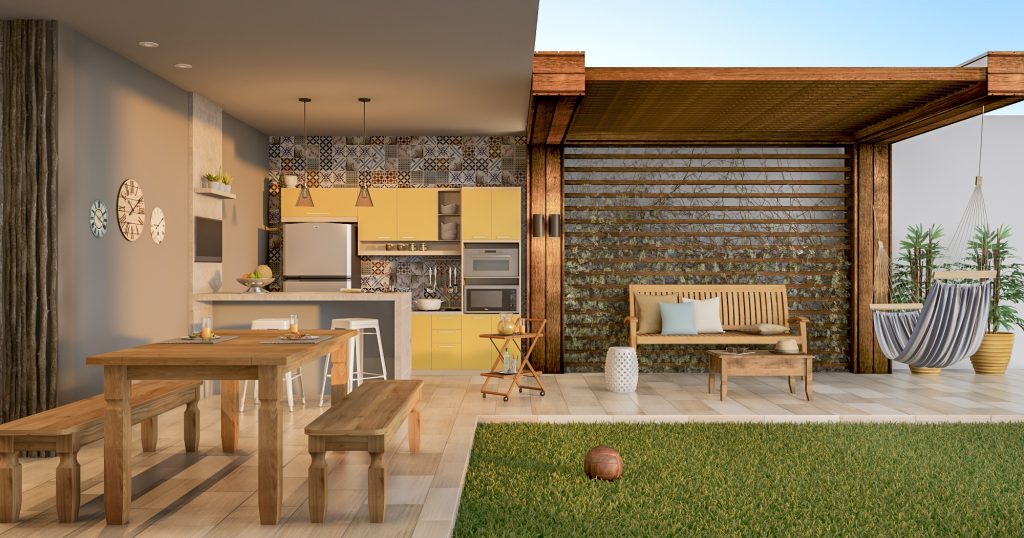 revestimento 3d vs pedra natural parede externa