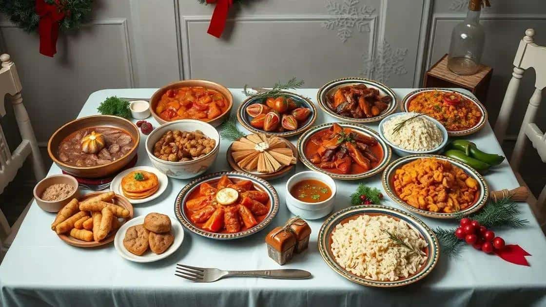 erros comuns decoração pratos natal e como evitar