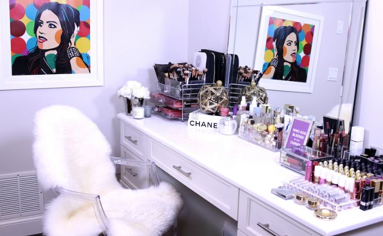 melhores ideias penteadeira camarim quarto pequeno